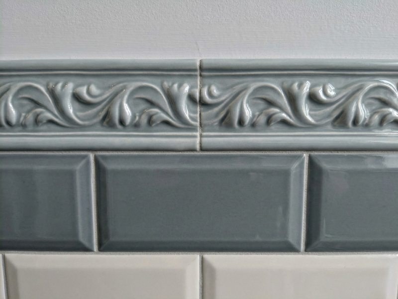Badsanierung Nürnberg-Marienvorstadt, Fliesendetail